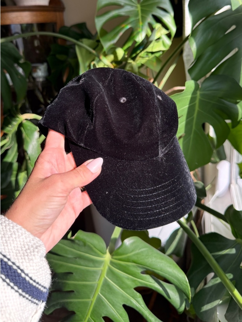 Athleta kinetic velvet baseball caps